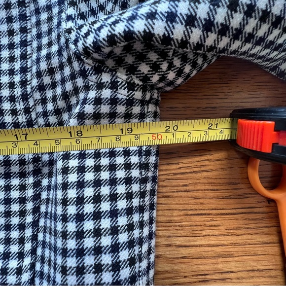 ⭐️ Truth by Republic Cropped Houndstooth Jacket Size 10 - Picture 12 of 15